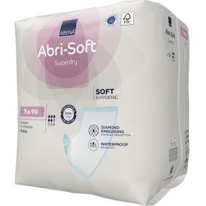 Aleze pentru protecție pat Abri Soft Superdry 1800 ml, 75 x 90 cm, 30 bucăți - Abena - Img 4