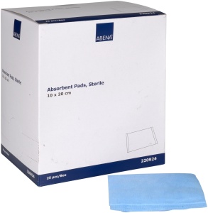 Comprese sterile 10x20 cm - puternic absorbante, Abena