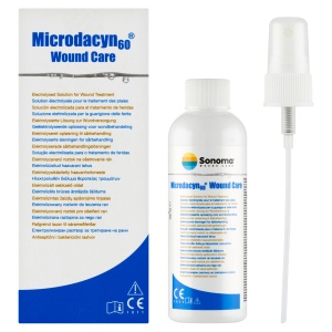 Microdacyn Wound Care - Soluție dezinfectantă, antimicrobiană pe bază de Acid Hipocloros - 250 ml