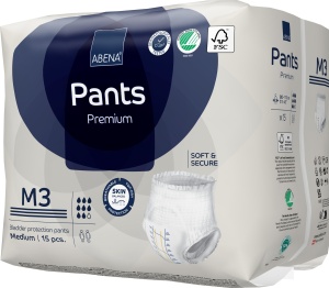 Scutece chilot Abena Pants M3, absorbtie 2400 ml, 8 picături - Premium - Img 2