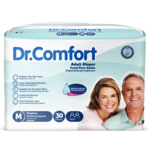 Scutece pentru adulți Dr. Comfort - 30 buc. - Img 2