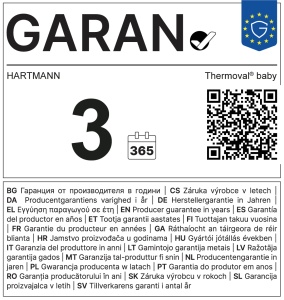 Termometru Hartmann Thermoval Baby 3 in 1 non-contact frunte - Img 2