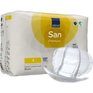 ABENA San 7, absorbante anatomice Premium pentru incontinență, 2100 ml, 30 buc