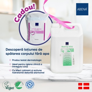 Loțiune de spălare fără apă - 5000 ml, Abena
