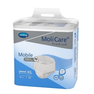 Scutece incontinență MoliCare Mobile - scutec tip chilot, 14 buc, 6 picaturi - Img 5