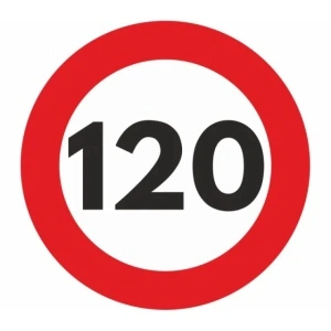 INDICATOR LIMITARE VITEZA AUTOCOLANT 120KM