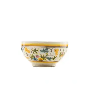 Bol de ceramică pictată manual 13 cm - Img 3