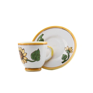 Căniță din ceramică pictată manual - Img 4
