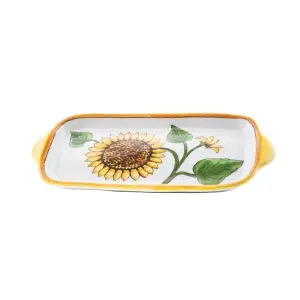 Platou pătrat din ceramică 26 cm - Img 5