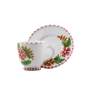 Căniță din ceramică pictată manual - Img 5