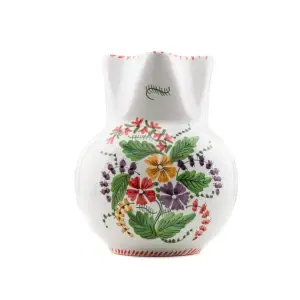 Carafă din ceramică pictată manual 1,3 L - Img 3