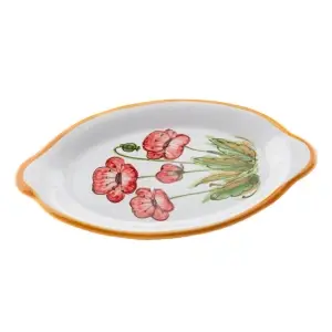 Platou oval pictat manual - Img 5