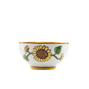 Bol de ceramică pictată manual 13 cm