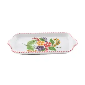 Platou pătrat din ceramică 26 cm - Img 6