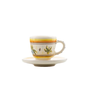 Căniță din ceramică pictată manual - Img 6