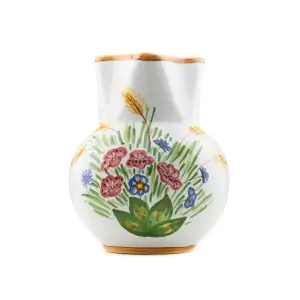 Carafă din ceramică pictată manual 1,3 L - Img 4