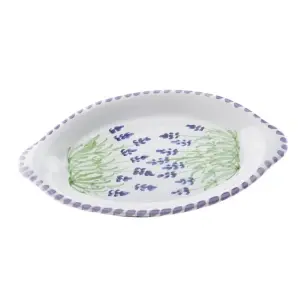 Platou oval pictat manual - Img 6