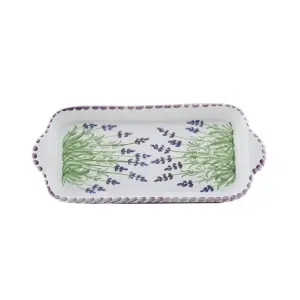 Platou pătrat din ceramică 26 cm - Img 3