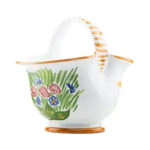 Coș de fructe din ceramică cu mâner - Img 3