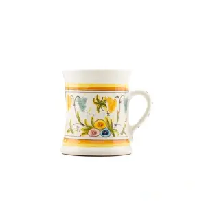 Halbă din ceramică pictată manual - Img 5