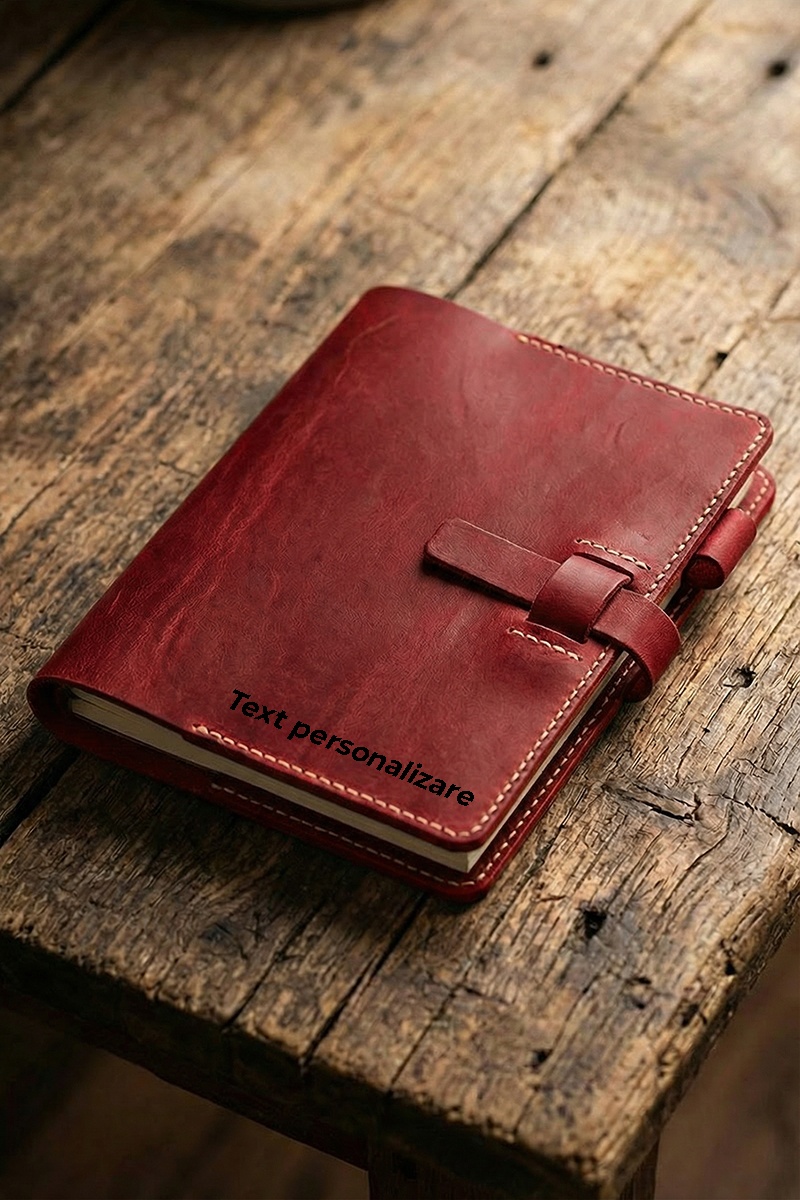 Agenda din piele naturală The Notebook PLUS by URBAN BAG