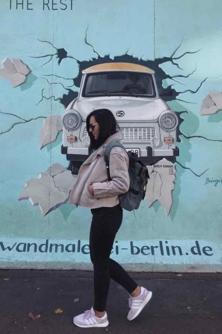 Rucsac din piele naturală și material textil pentru bărbați și femei URBAN BAG Otto – Verde - Img 9