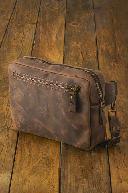 Borsetă de umăr din piele naturală URBAN BAG The City – Maro - Img 2