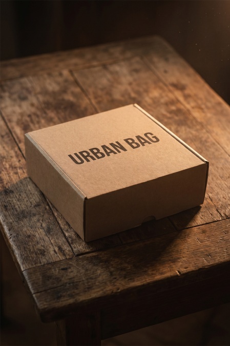 Curea din piele naturală full grain URBAN BAG Silver Patina - Maro - Img 4