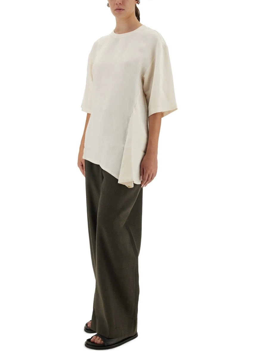 Asymmetrical "Vichy" T-Shirt - Img 2