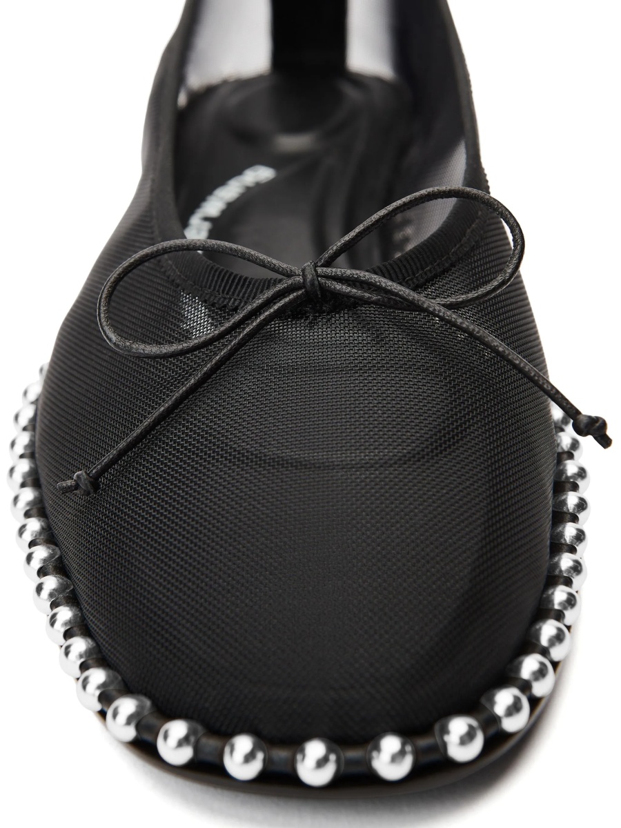 Balerini Alexander Wang negri din nylon - Img 2