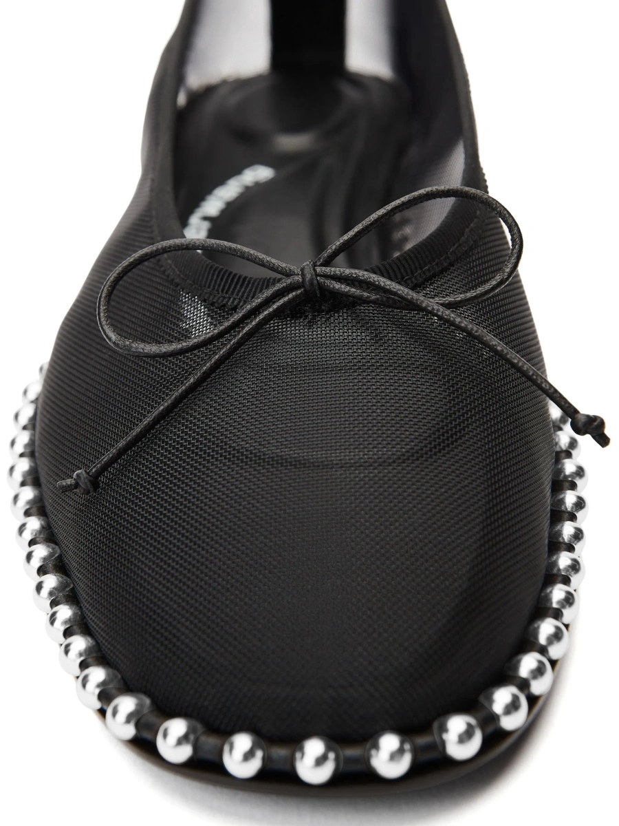 Balerini Alexander Wang negri din nylon - Img 2
