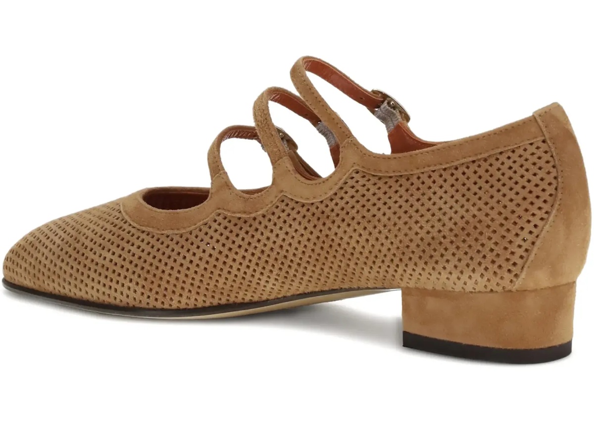 Balerini Ariana suede Ballerinas - Img 3