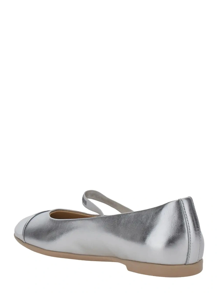 Balerini EMPORIO ARMANI KIDS gri din piele - Img 3