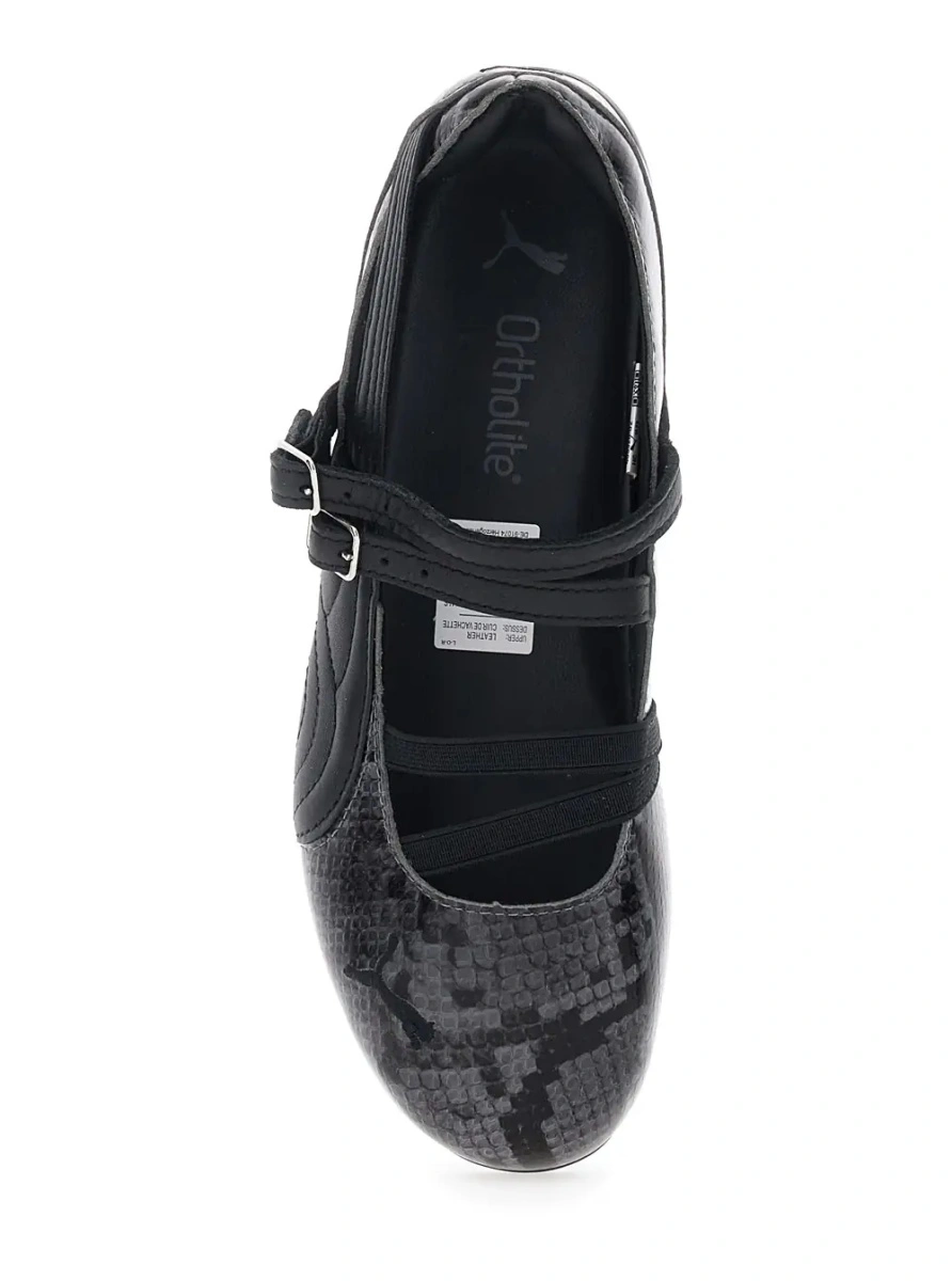 Balerini PUMA gri din piele - Img 4