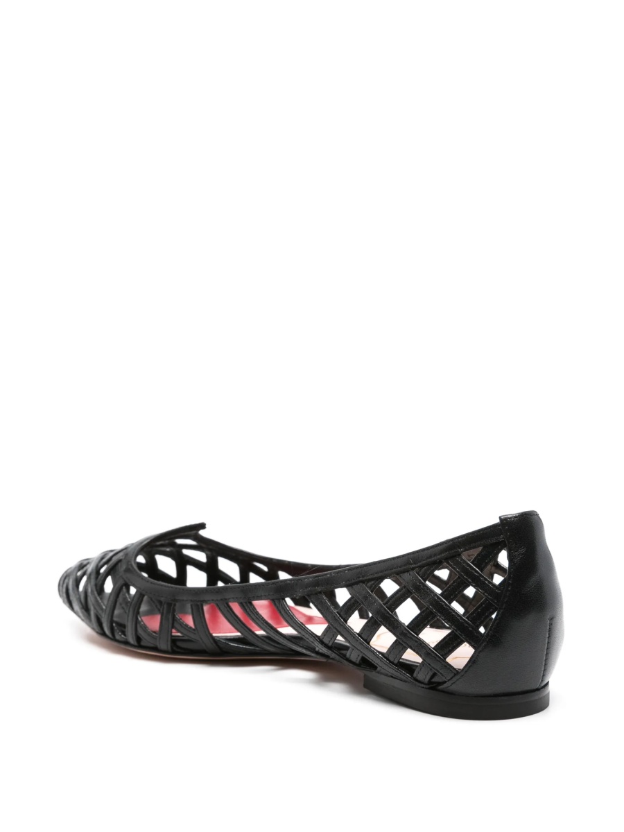 Balerini Roger Vivier negri din piele - Img 3