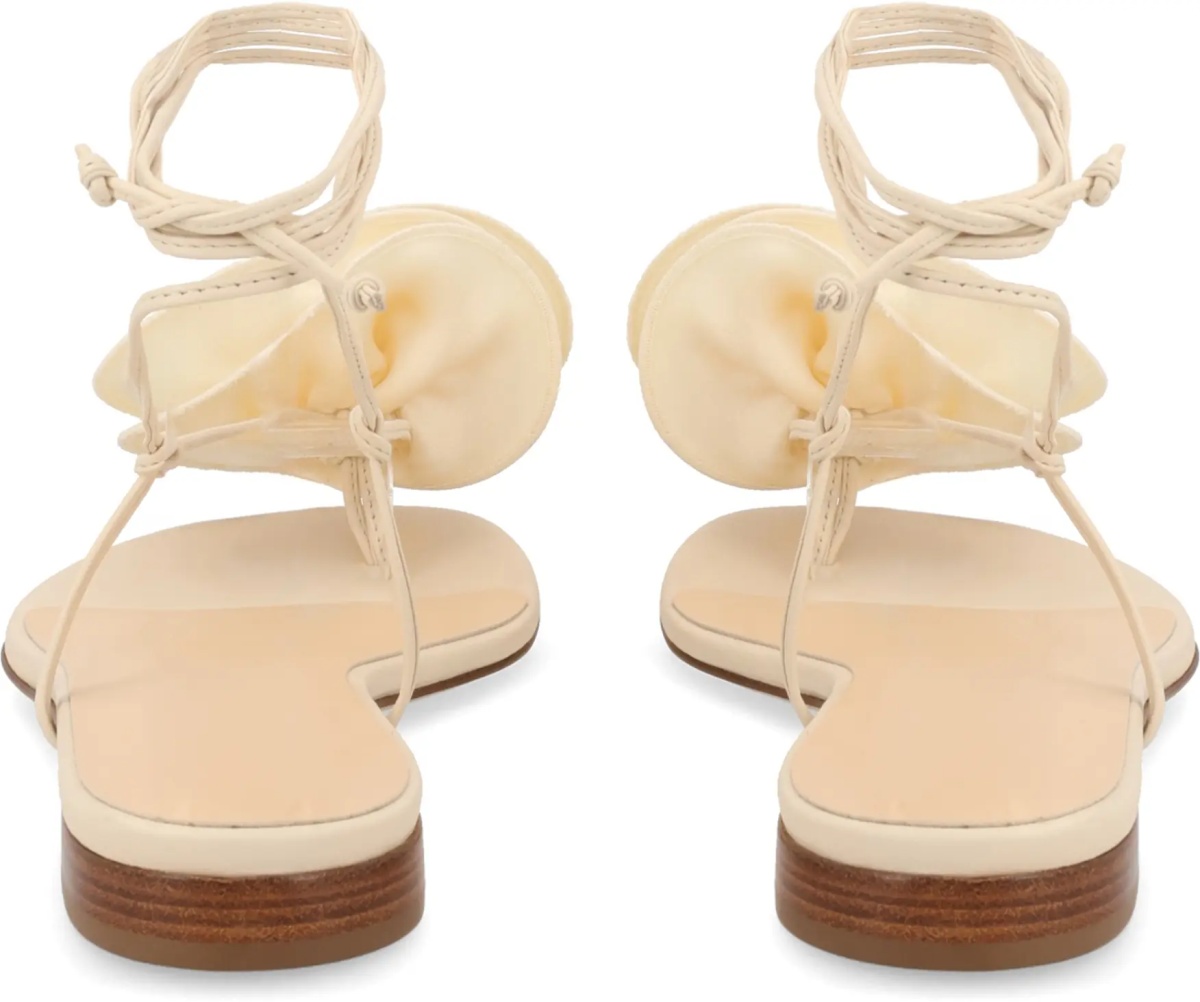Balerini Sandal With Silk Flower - Img 4