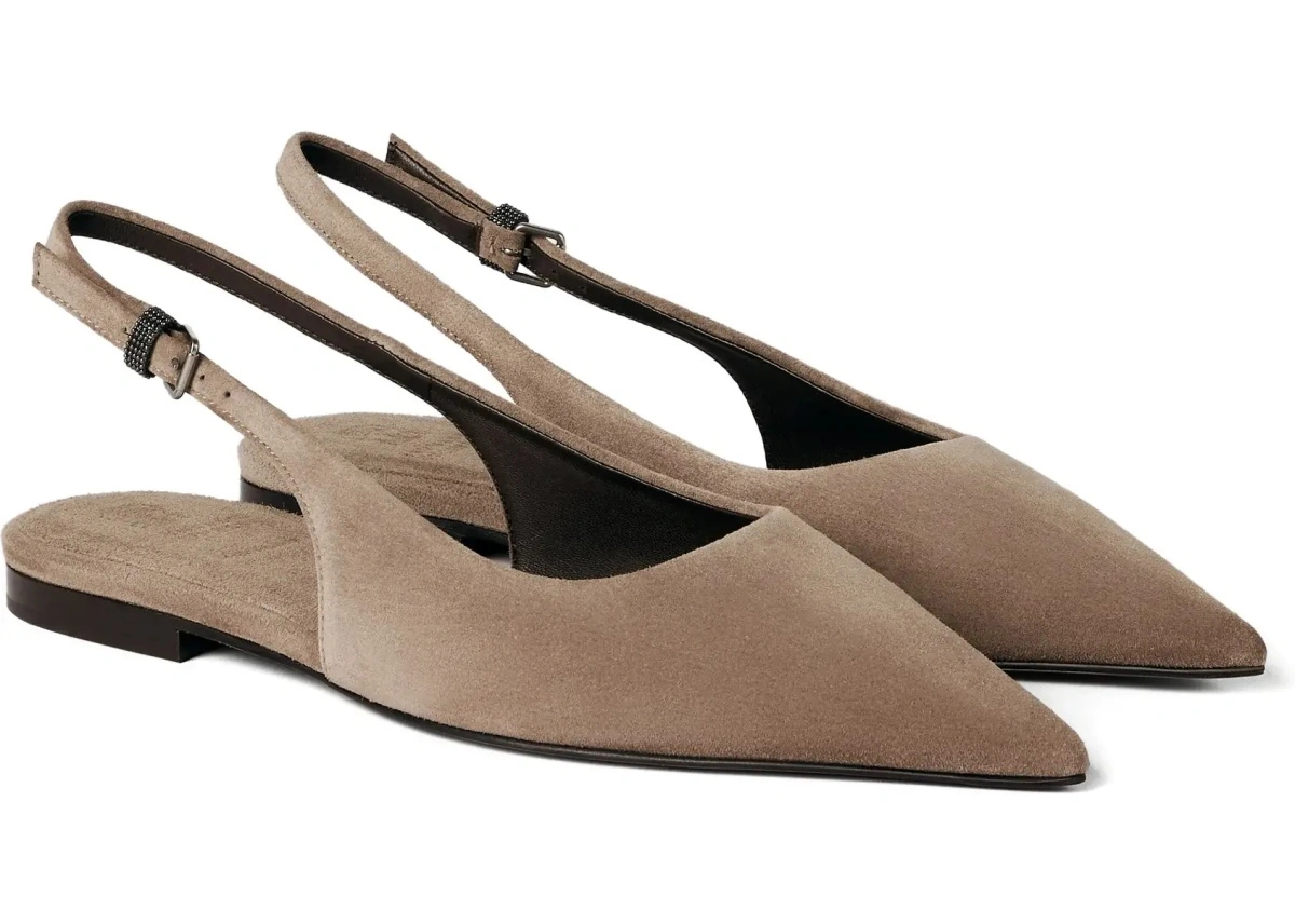 Balerini Suede Ballerinas - Img 5