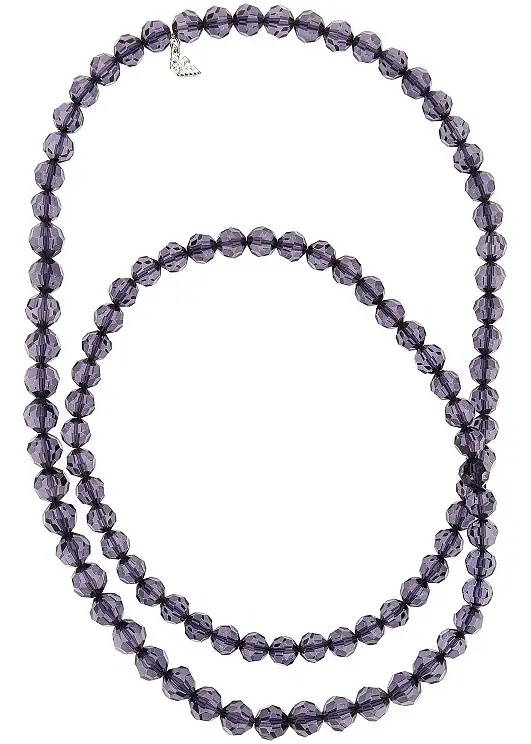 Bijuterii Multifaceted beads long necklace - Img 2