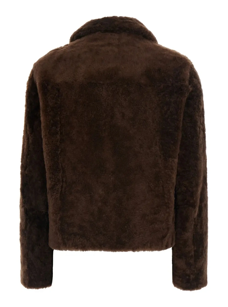 Blanuri CROPPED DOUBLE BREASTED SHEARLING - Img 2