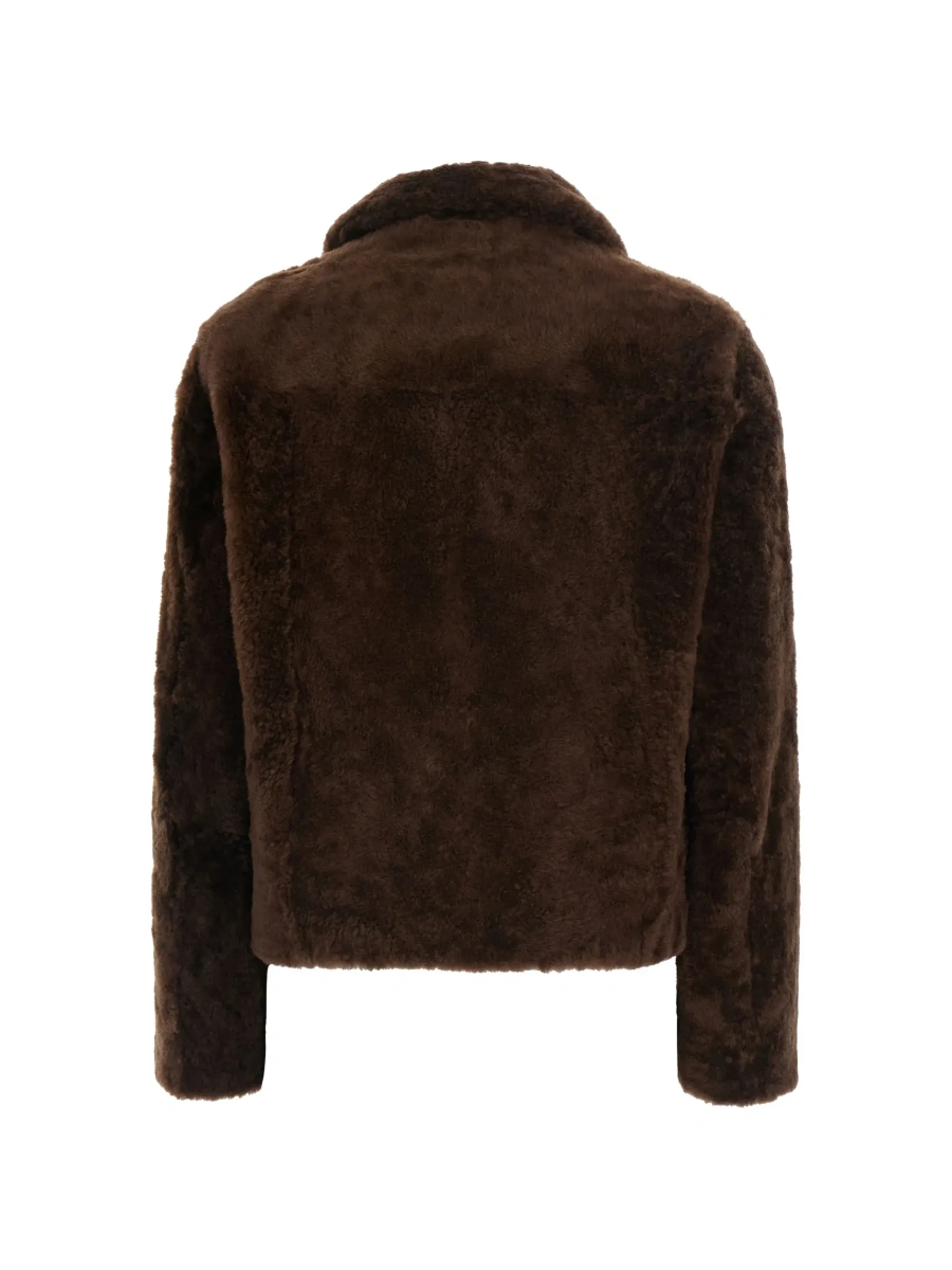 Blanuri CROPPED DOUBLE BREASTED SHEARLING - Img 4