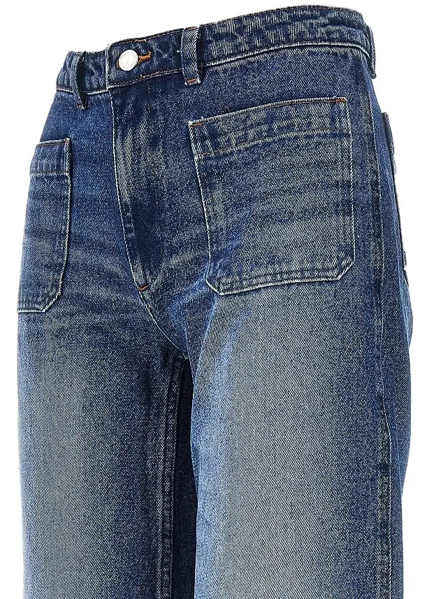 Blugi A.P.C. Cotton denim jeans - Img 2