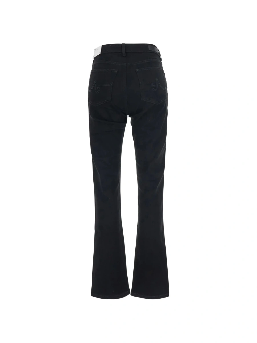 Blugi Ag Jeans negri din denim - Img 4