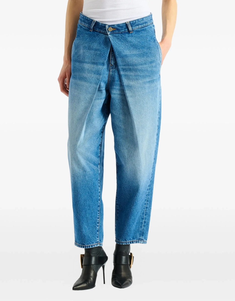 Blugi Barrel denim Jeans - Img 7