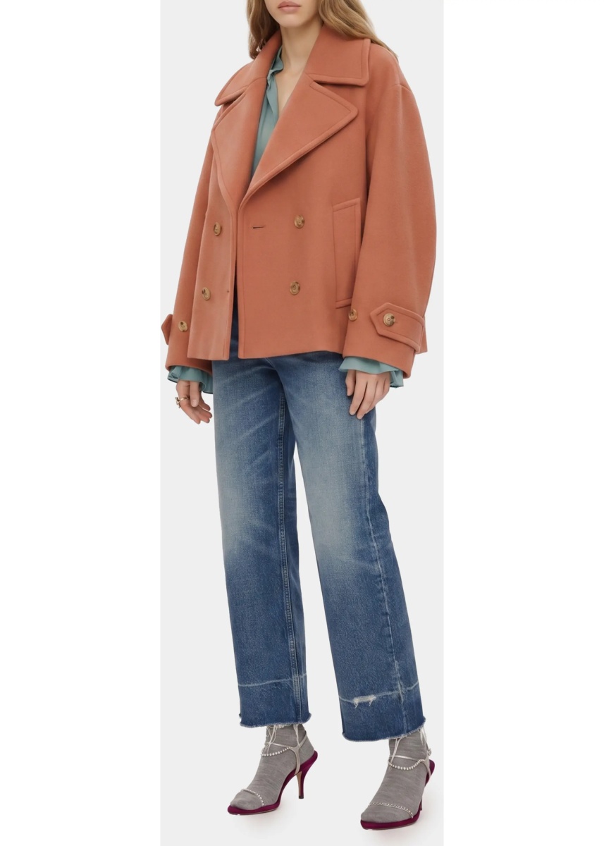 Blugi Bootcut Denim Jeans - Img 3