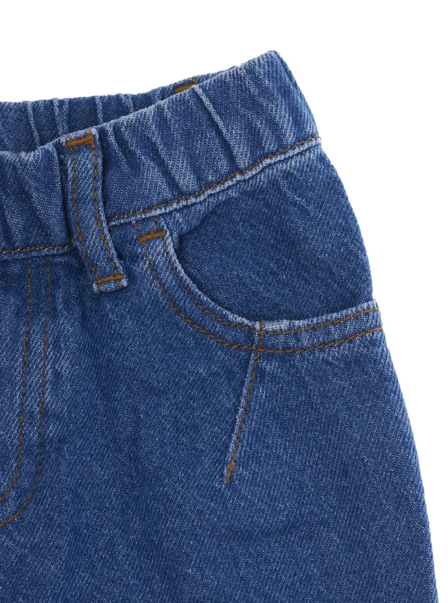 Blugi Boy's blue denim trousers with 58 pockets in Tessuto - Img 3