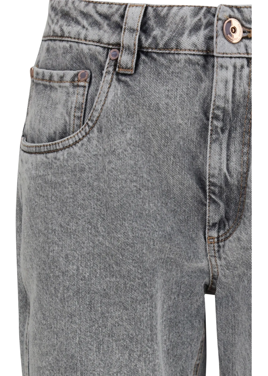 Blugi Brunello Cucinelli multicolor din denim - Img 3