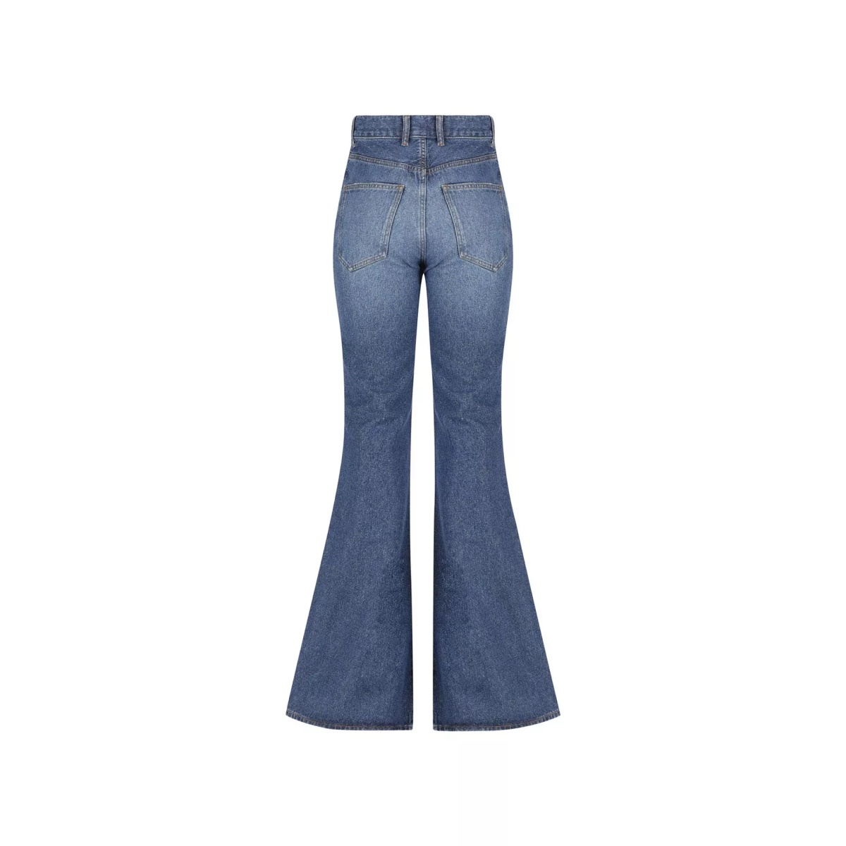 Blugi Chloe Cotton Denim Flared Jeans - Img 2