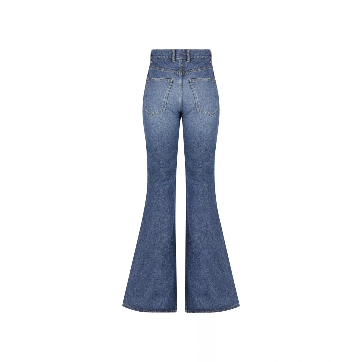 Blugi Chloe Cotton Denim Flared Jeans - Img 2