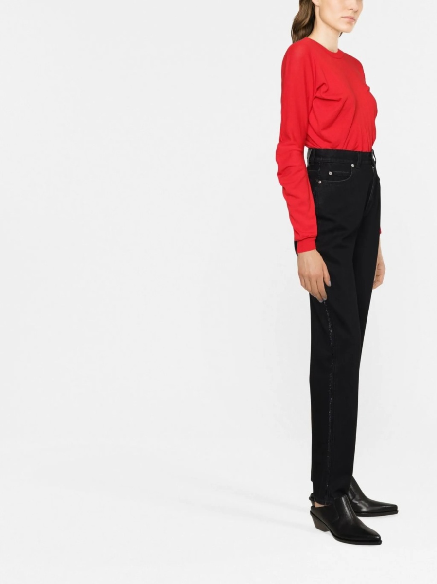 Blugi drepti Alexander McQueen negri - Img 3