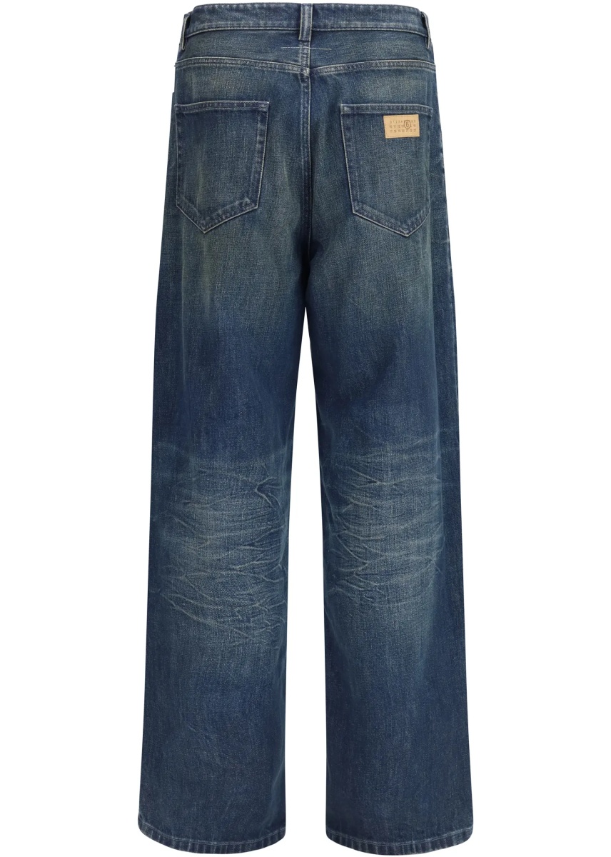 Blugi Five-Pocket Pants with panel design - Img 2